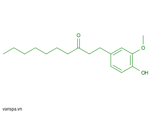 Hydroxymethoxyphenyl Decanone